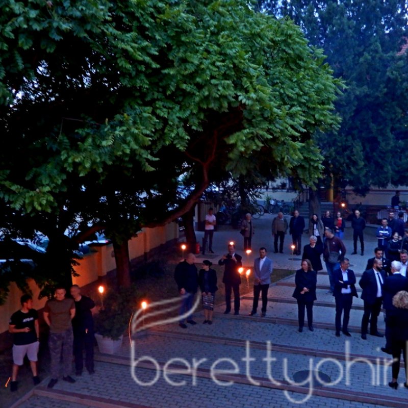 Trianon 100 . fáklyagyújtás07